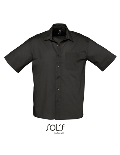 Popeline-Shirt Bristol Short Sleeve