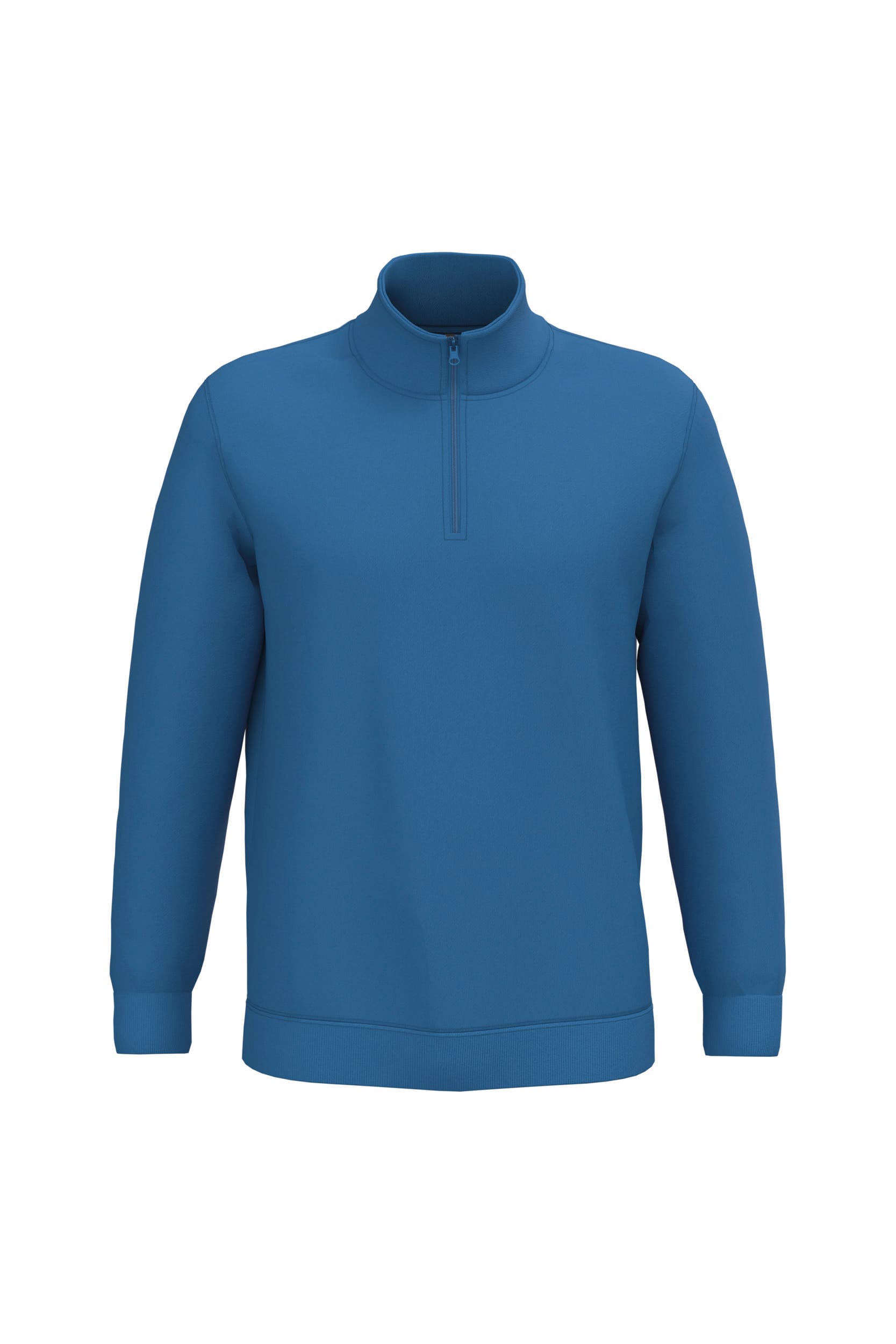 Sweater met ritskraag