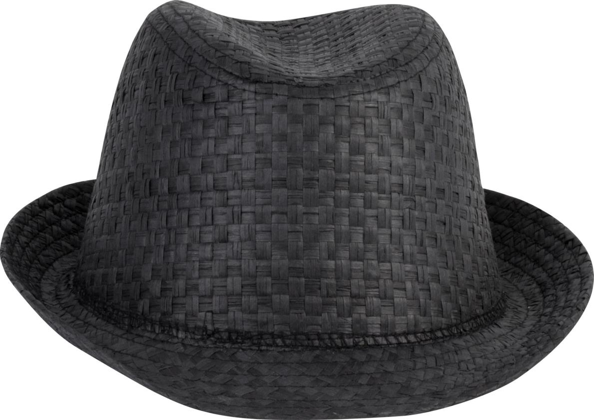 Strohoed in retro Panama-stijl
