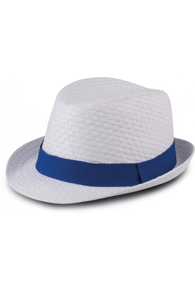 Strohoed in retro Panama-stijl