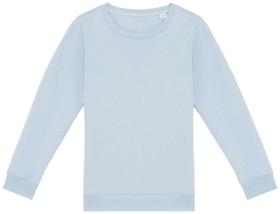 Ecologische kindersweater met ronde hals