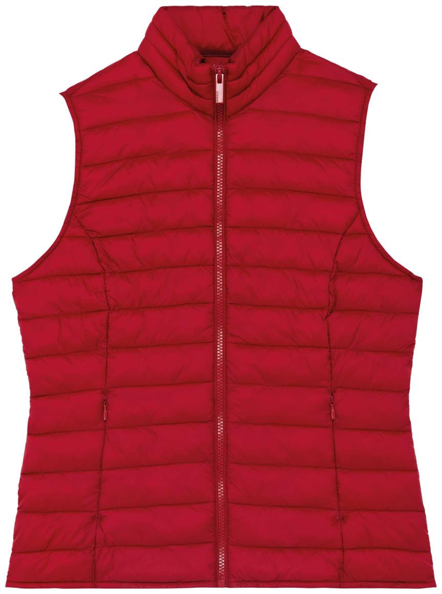 Ecologische lichte bodywarmer voor dames