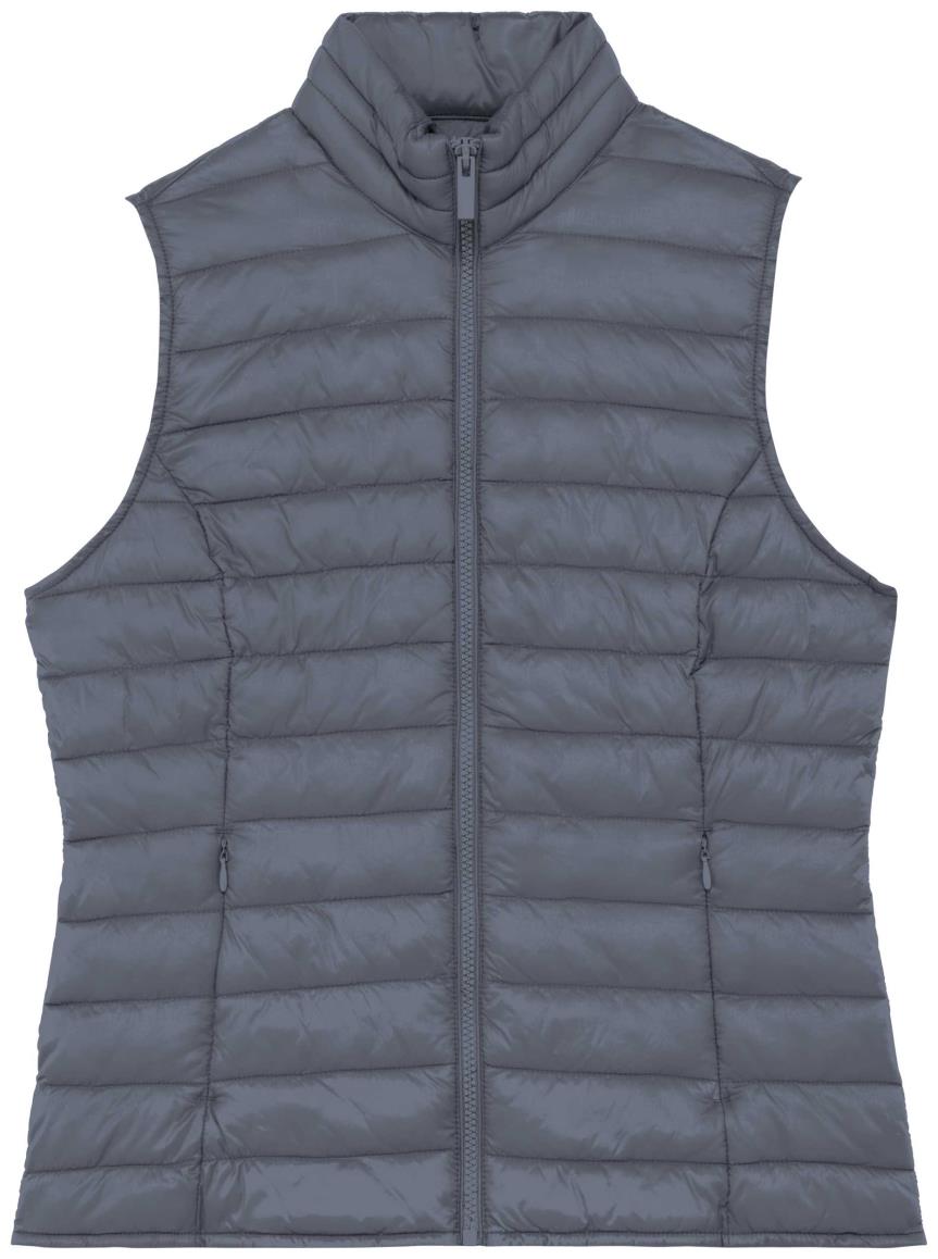 Ecologische lichte bodywarmer voor dames
