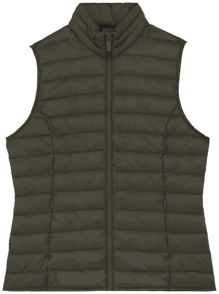 Ecologische lichte bodywarmer voor dames